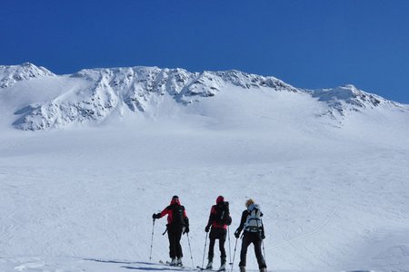 Cima Marmotta-Köllkuppe (3330 m) von der Zufallhütte