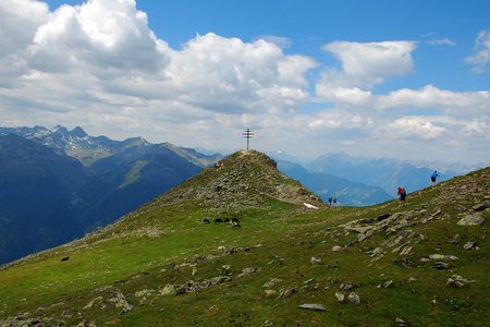 Wetterkreuzkogel (2591m) von der Issbrücke