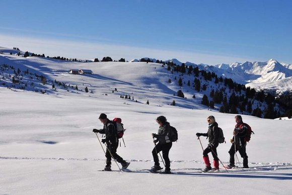 Schneeschuhwander-Regionen in Südtirol