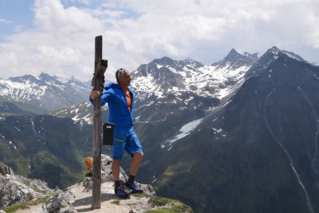 Weisse Wand (2517 m) aus dem Knuttental