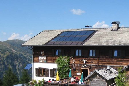 Enzianhütte (1894 m) vom Brennerbad