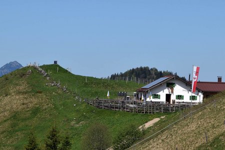 Altkaser Alm (1252 m) von Sachrang über die Mesner Alm