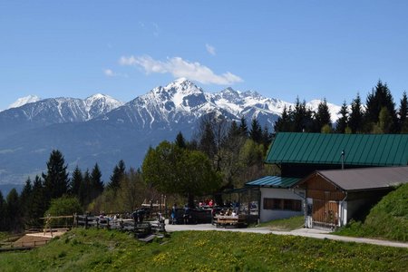 Arzler Alm vom Hans-Psenner-Steg