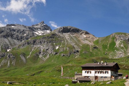 Sesvennahütte (2258 m) von Schlinig