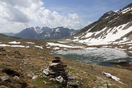 Seebergseen (2420 m) aus dem Zösenbergtal