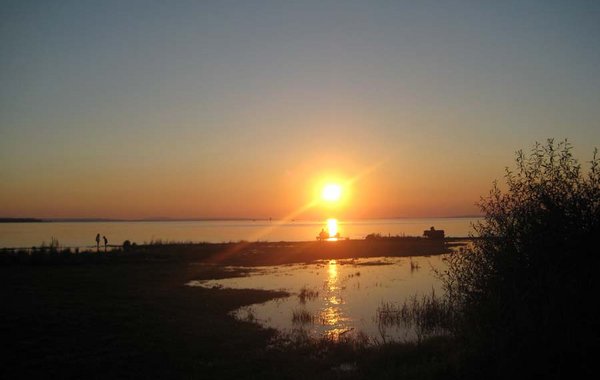 Sonnenuntergang am Bodensee