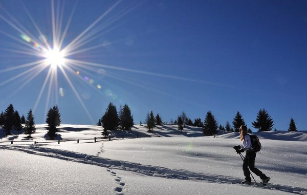 Unterwegs auf der Lüsner Alm