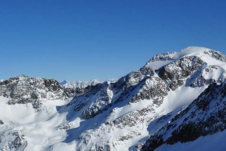 Hinterer Daunkopf (3225 m) von Gries/Sulztal