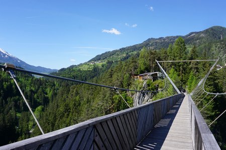 Pitzenklamm-Rundwanderung vom Bahnhof Imst-Pitztal