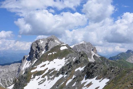 Kinigat-Pfannspitze (2689/2678 m) 2 Gipfelrundtour von Rauchenbach