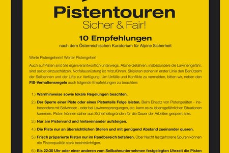 Pistentouren - 10 Empfehlungen & Abendskitouren