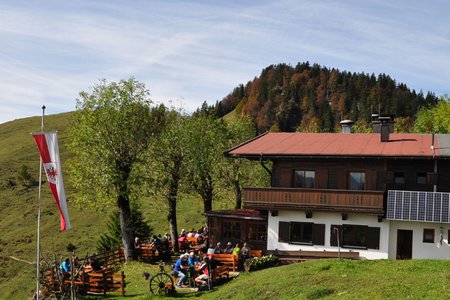 Taubenseehütte – Taubensee von Kössen