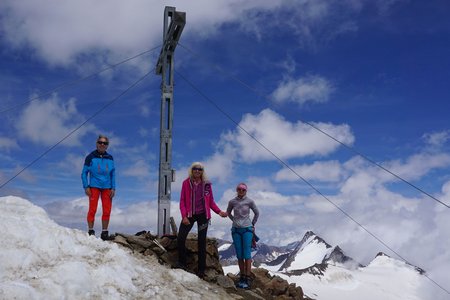 Tag 2:  Martin Busch Hütte – Marzellkamm – Similaun - Similaunhütte