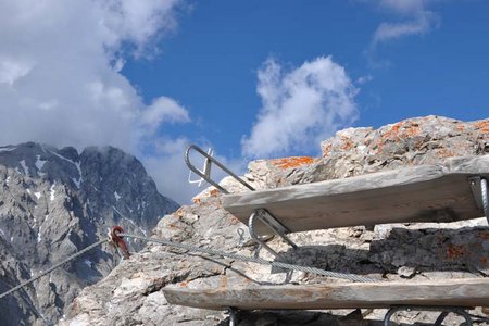 Wankspitze-Klettersteig (2.209 m) vom Gasthof Arzkasten