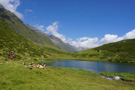 Seeber See (2068m) über die Oberglanegg Alm