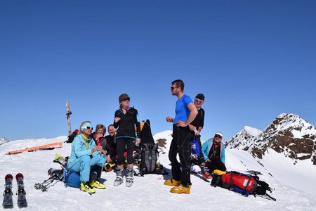 Köllkuppe (Cima Marmotta, 3330 m) von der Marteller Hütte