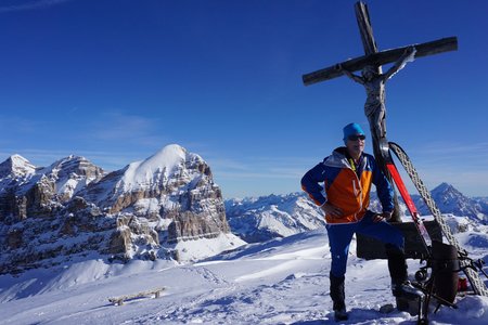 Kleiner Lagazuoi (2778m) von der Capanna Alpina