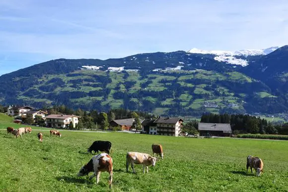 Zillertal mit Seitentäler