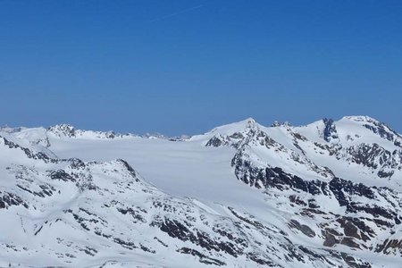 Fluchtkogel (3500 m) vom Hochjochhospiz