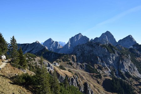 Gräner Höhenweg Rundwanderung mit Bad Kissinger Hütte