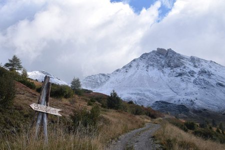 Kalkwandstange (2388m) von der Enzianhütte