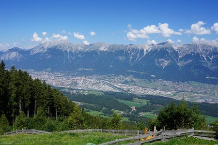 Rinner Alm – Aldranser Alm Runde von Hall