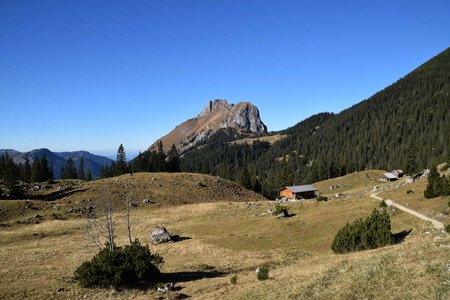 Aggenstein und Bad Kissinger Hütte vom Füssener Jöchle