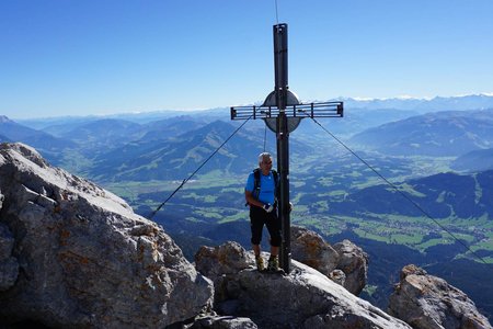 Ellmauer Halt (2344m) von der Wochenbrunner Alm