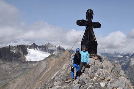 Vordere Kendlspitze (3085 m) von der Adlerlounge