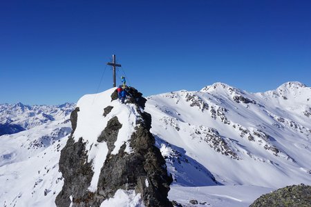 Naviser Sonnenspitze (2619m) von Navis