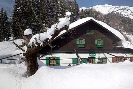 Winterwanderweg zur Arzler Alm