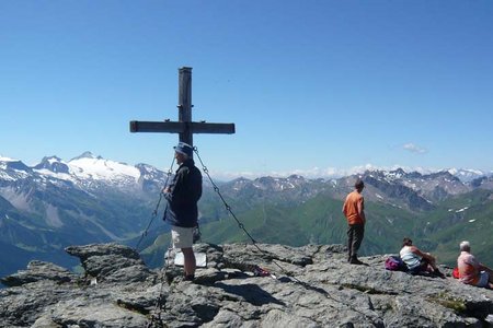 Rastkogel (2762 m) von der Weidener Hütte