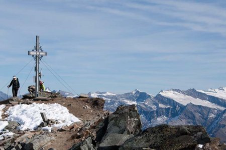 Weißspitze (3300 m) von der Bodenalm