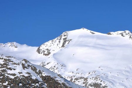 Schalfkogel (3537 m) von der Langtalereckhütte