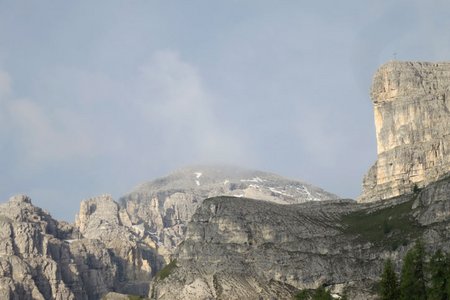 Sassongher (2665 m) von der Schutzhütte-Gardenacia