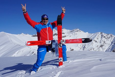 Hohe Warte (2398m) von Navis über die Möslalm