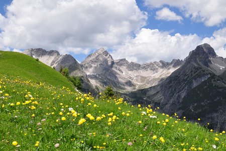 Joechelspitze-Rundtour (2226 m) von der Bernhardseck Hütte