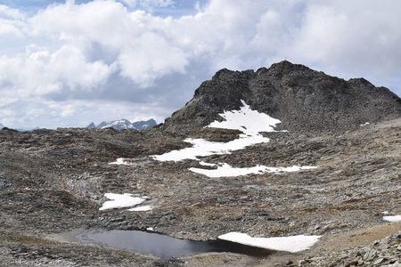 Zwieselbacher Rosskogel (3081 m) von der Pforzheimer Hütte