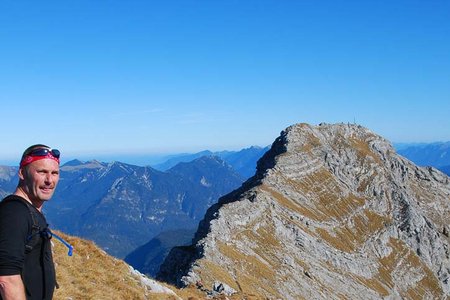 Daniel und Uppsspitze (2340/2332 m) von Lermoos