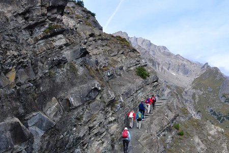 Drei Hütten Wanderung Hochimst