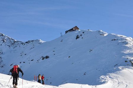 Kellerjochhütte - Kellerjoch (2237/2344 m) von der Pirchneraste