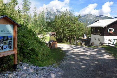 Wildtier-Lehrpfad zum Alpengasthof Sonnenstein