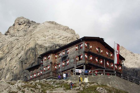 Karlsbader Hütte (2261 m) über den Rudl Eller Weg