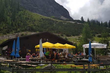 Seeben Alm (1575 m) von der Ehrwalder Almbahn