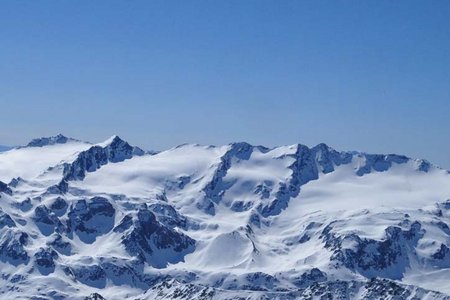 Dritte Veneziaspitze (3356 m) von der Enzianhütte