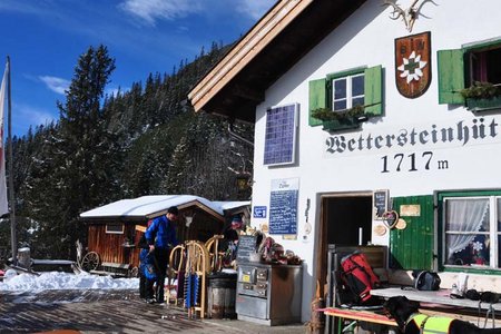 Wettersteinhütte-Rundwanderung vom Parkplatz Stupfer