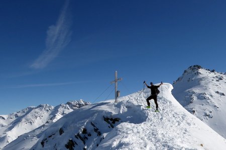 Mölser Sonnenspitze (2496m) & Skispitzl (2450m) von der Lizumerhütte 