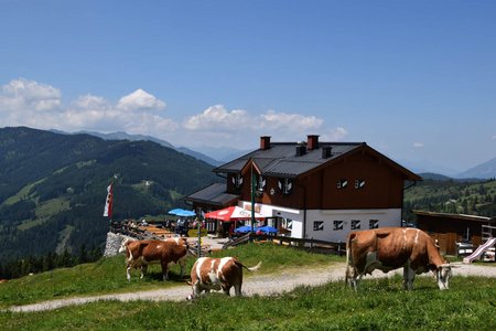 Erichhütte (1545 m) vom Dientner Sattel