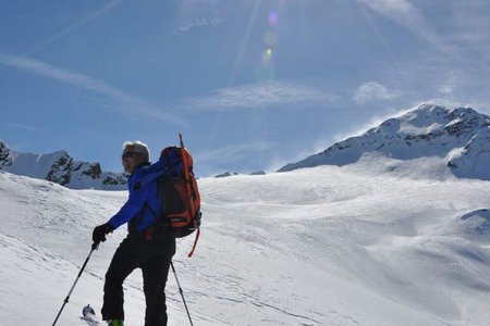 Mittlerer Seelenkogel (3424 m) von der Langtalereckhütte