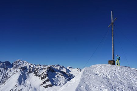 Hochkreuzspitze (2739m) von der Talschlusshütte